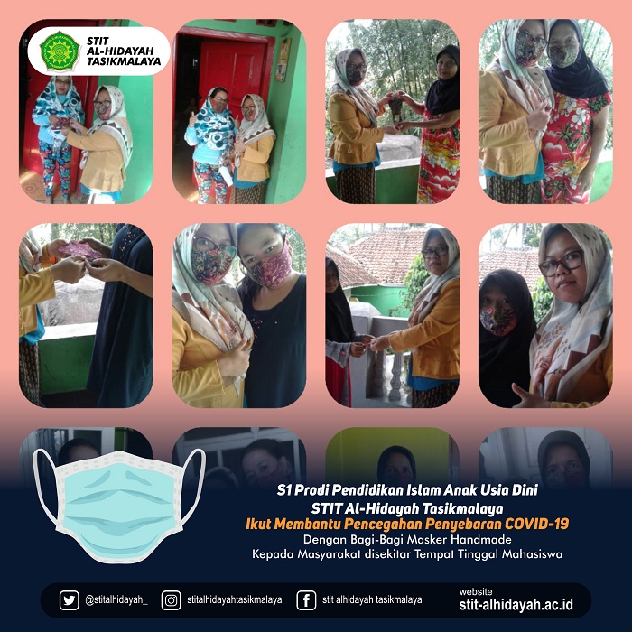 prodi piaud bagi-bagi masker